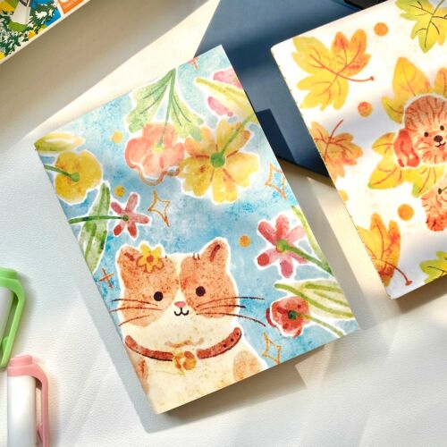 【TN护照本】麻辣糯米周vol.10 小花猫/卷毛狗 空白内页手帐替芯