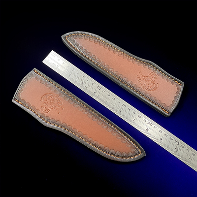 环保皮革刀套随身携带刀鞘