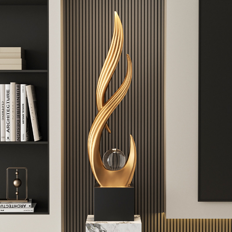 风生水起玄关装饰摆饰客厅轻奢高档办公室壁龛电视柜落地开 业礼,家居饰品,装饰摆件,淘宝优惠券,粉丝福利购,淘宝优惠卷