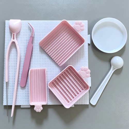 拼豆工具豆针豆铲豆盘立豆盒