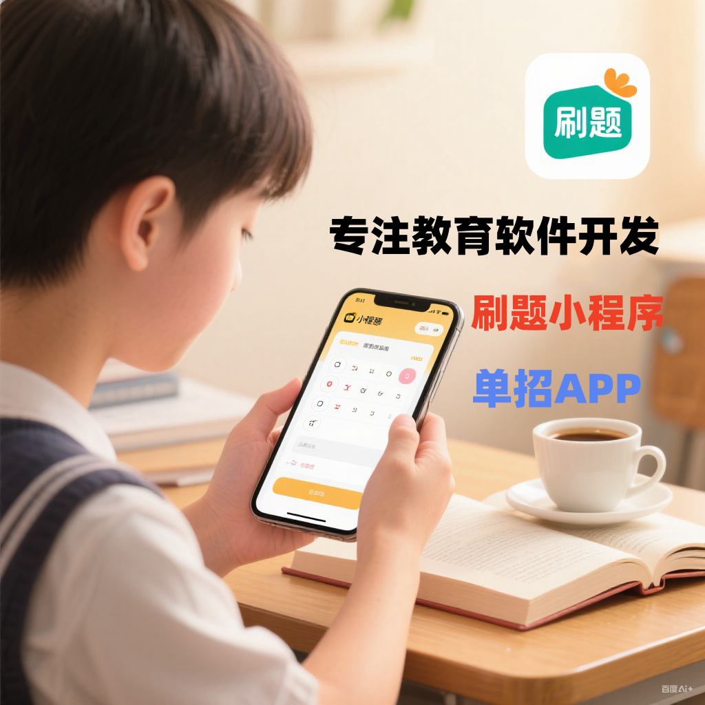 单招题库刷题小程序开发定制 在线答题考试app小程序开发源码搭建