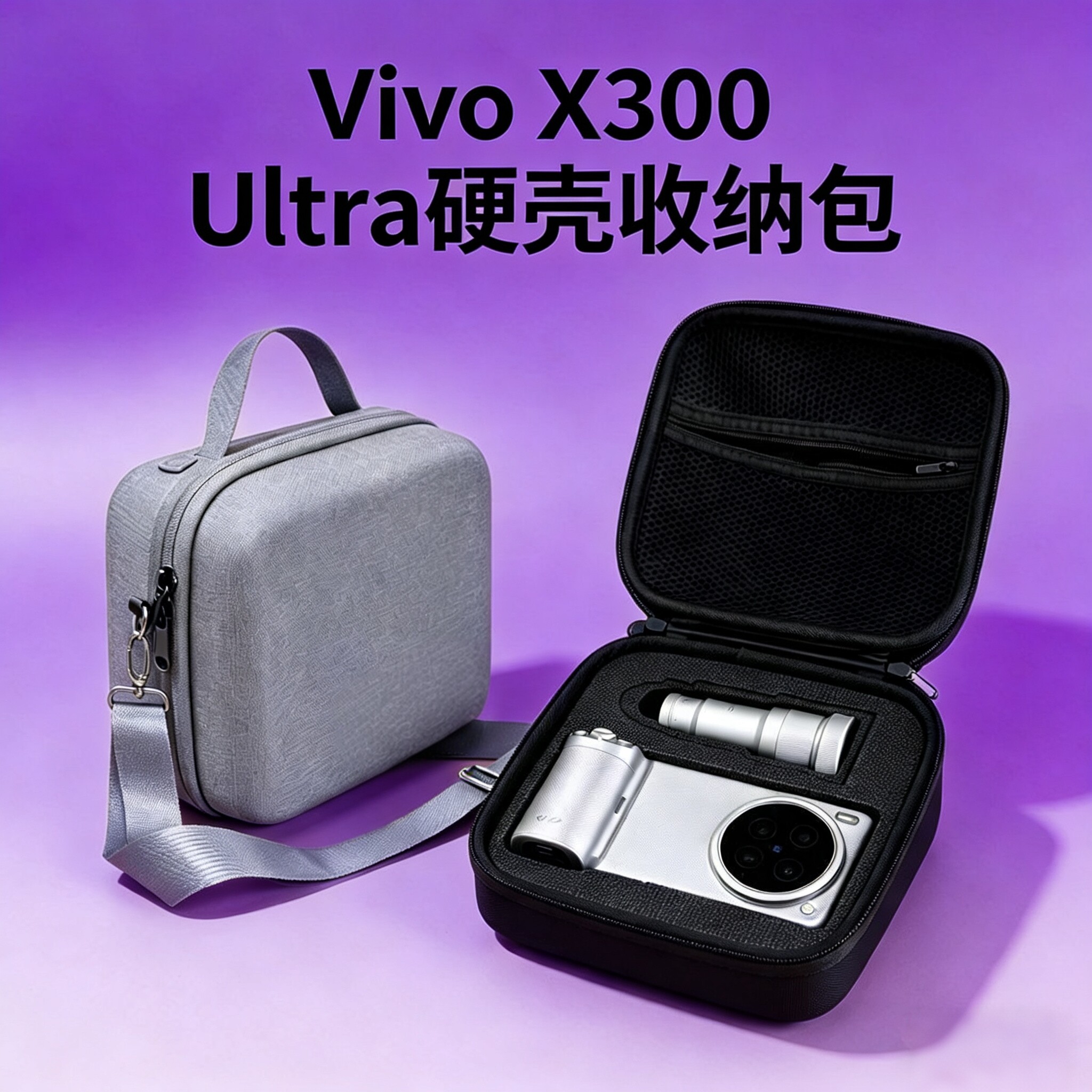 X300Ultra硬壳防摔防水收纳包图片