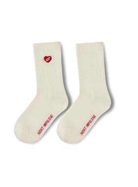 NEXT IMPULSIVE下一个冲动 品牌定制 黑/白袜子