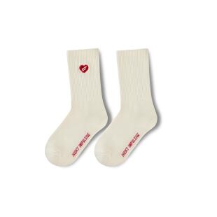 NEXT IMPULSIVE下一个冲动 品牌定制 黑/白袜子