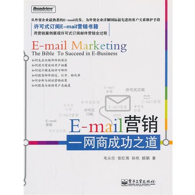 正版包邮E-mail营销毛从任　等著电子工业出版社9787121112522
