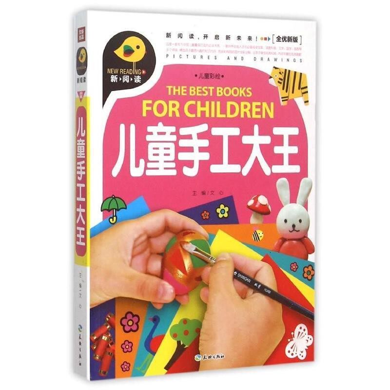 正版包邮儿童手工大王文心　编天地出版社9787545515145
