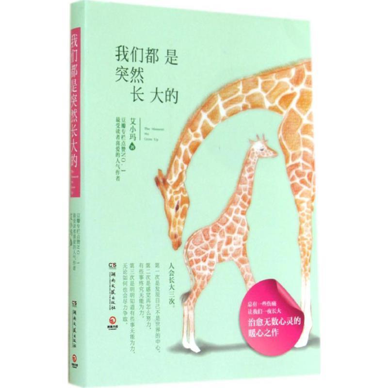 正版包邮我们都是突然长大的艾小玛　著湖南文艺出版社9787540468