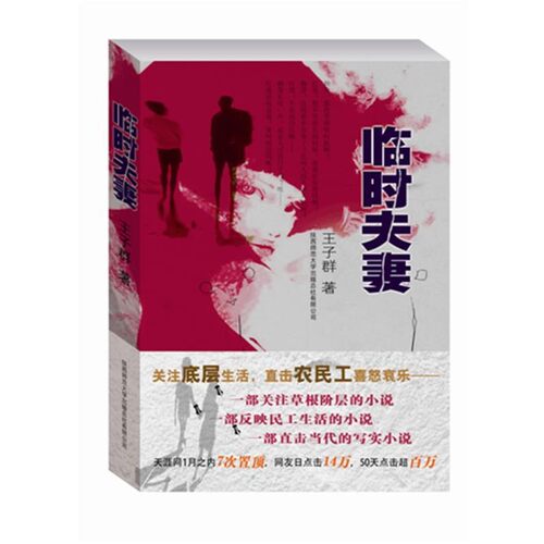 正版包邮临时夫妻王子群陕西师范大学出版社9787561357460