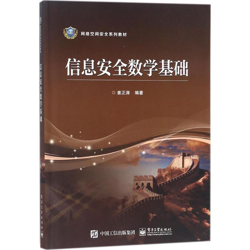 正版包邮信息安全数学基础姜正涛 著电子工业出版社9787121331855