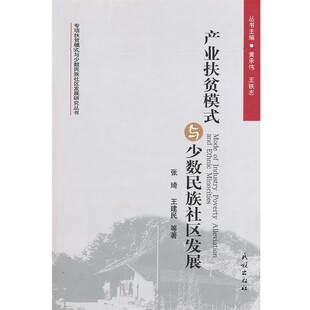 正版包邮产业扶贫模式与少数民族社区发展张琦,王建民　著民族出版社9787105130368