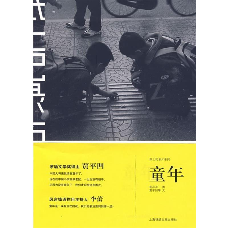 正版包邮纸上记录片 童年杨小兵 编9787545202908