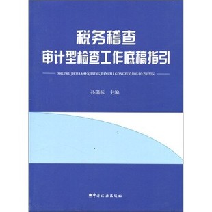 正版包邮税务稽查审计型检查工作底稿指引孙瑞标 编中国税务出版社9787802356115