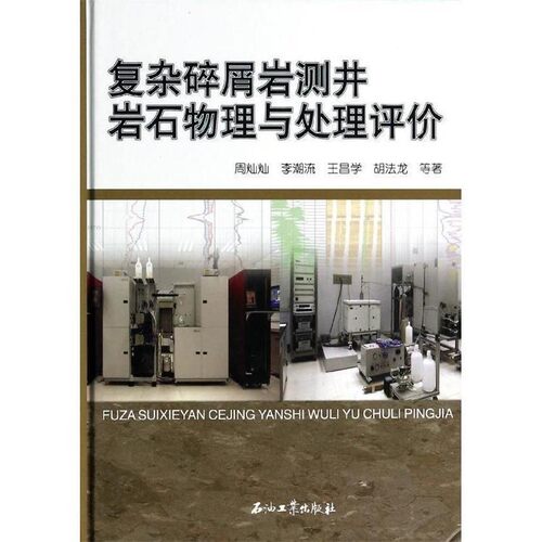 正版包邮复杂碎屑岩测井岩石物理与处理评价周灿灿, 李潮流, 王昌学, 胡法龙, 等石油工业出版社9787502197568