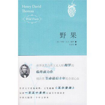 正版包邮野果[美] 梭罗 著,石定乐 译新星出版社9787802257184