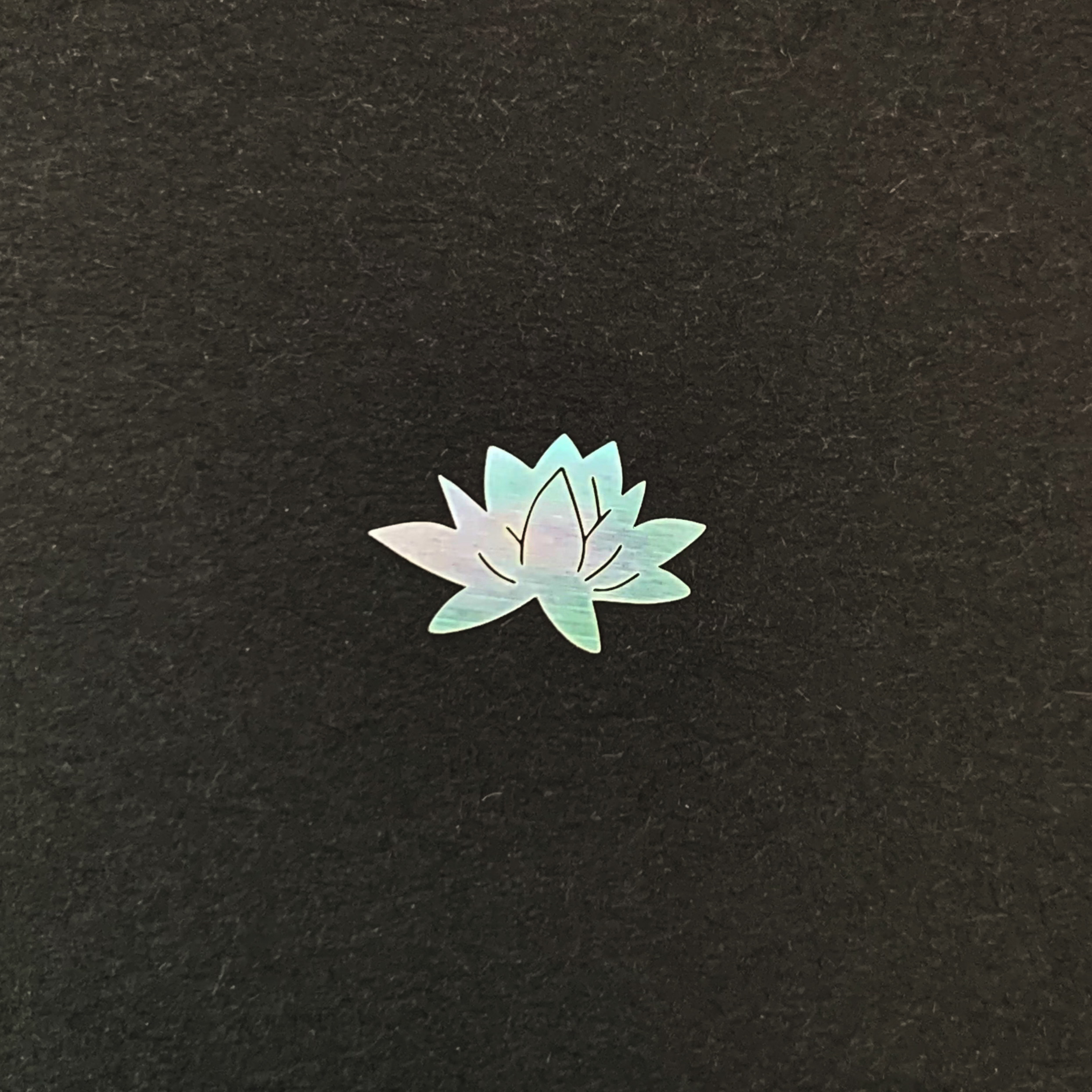 螺钿 手绘花朵 荷花04号 夜光贝 青贝 大漆 漆器