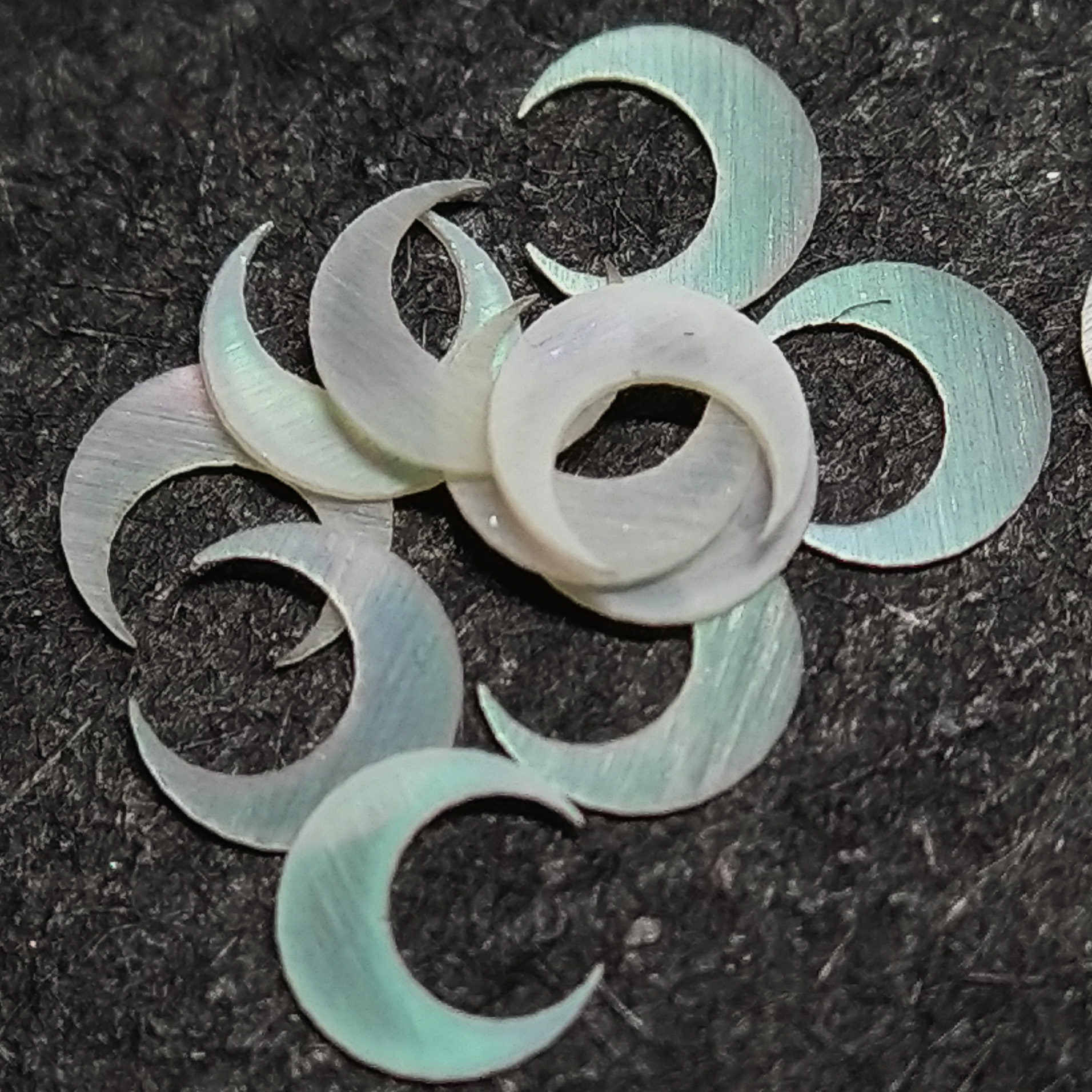 螺钿片螺钿花 B011 花瓣 夜光贝 青贝 大漆 漆器