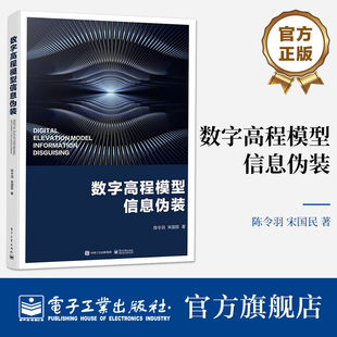 官方正版 数字高程模型信息伪装 DEM信息伪装的基本概念讲解书籍 基于结构的DEM信息伪装方法介绍书 陈令羽 著 电子工业出版社
