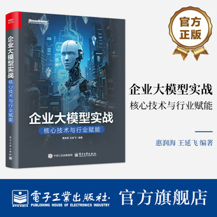 官方正版 企业大模型实战 核心技术与行业赋能 惠润海 王延飞 企业大模型技术应用 AI Agent智能体LangChain书 电子工业出版社