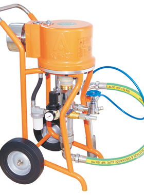 欧耐实牌AQ6K无空气门板胶喷涂机单组份长江长海钢结构喷漆机