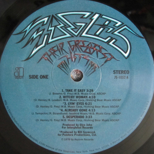 原装进口 Eagles老鹰乐队 精选集 Greatest Hits 欧版2LP黑胶唱片