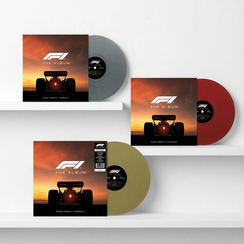 欧版进口F1 The Album狂飙飞车OST电影原声CD专辑 彩胶LP黑胶唱片