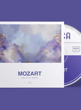 欧版进口DECCA典藏 安德拉什席夫钢琴演奏 莫扎特钢琴作品CD唱片