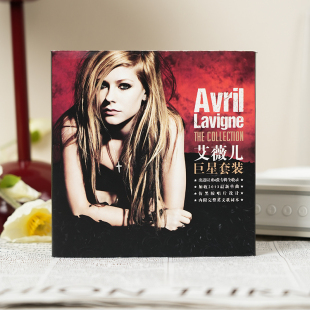 5CD 正版 巨星套装 艾薇儿AvrilLavigne专辑13年新歌 歌词本 唱片