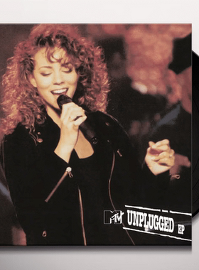 欧版进口 牛姐Mariah Carey玛丽亚凯莉 MTV不插电现场专辑 LP黑胶