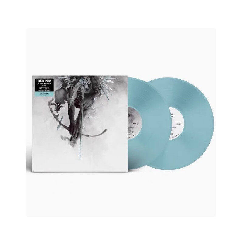 欧版进口Linkin Park林肯公园The Hunting Party捕猎行动 2LP蓝胶