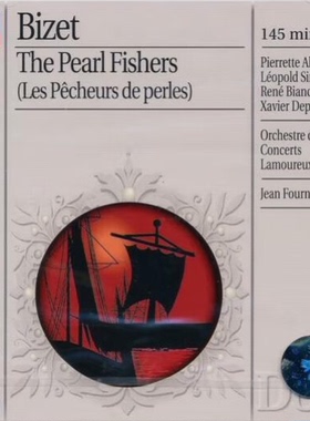 原装进口 让富尔涅 比才抒情歌剧采珠者The Pearl Fishers欧版2CD