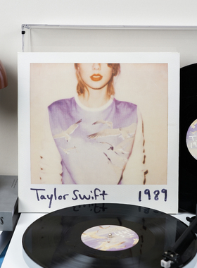 欧版进口霉霉Taylor Swift泰勒斯威夫特专辑1989芭酒 黑胶2LP唱片