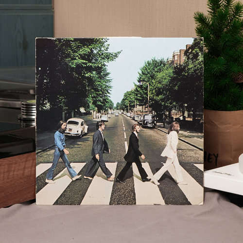 欧版进口 the beatles披头士乐队Abbey Road50周年纪念LP黑胶唱片