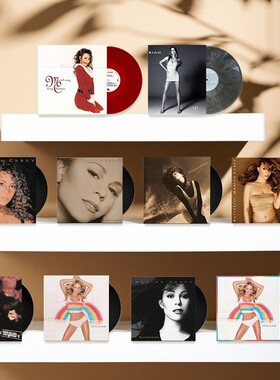 欧版进口牛姐Mariah Carey玛丽亚凯莉专辑周年纪念黑胶LP彩胶唱片