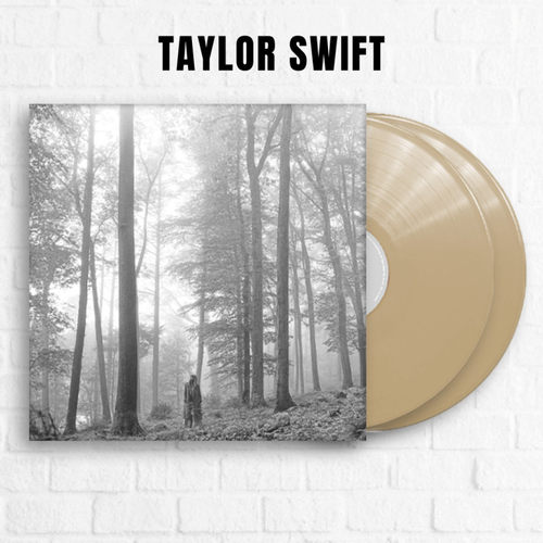 欧版进口TaylorSwift泰勒专辑folklore民间故事森林版2LP彩胶唱片