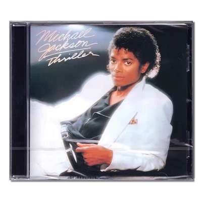 欧版进口 Michael Jackson迈克尔杰克逊专辑 Thriller颤栗 CD唱片