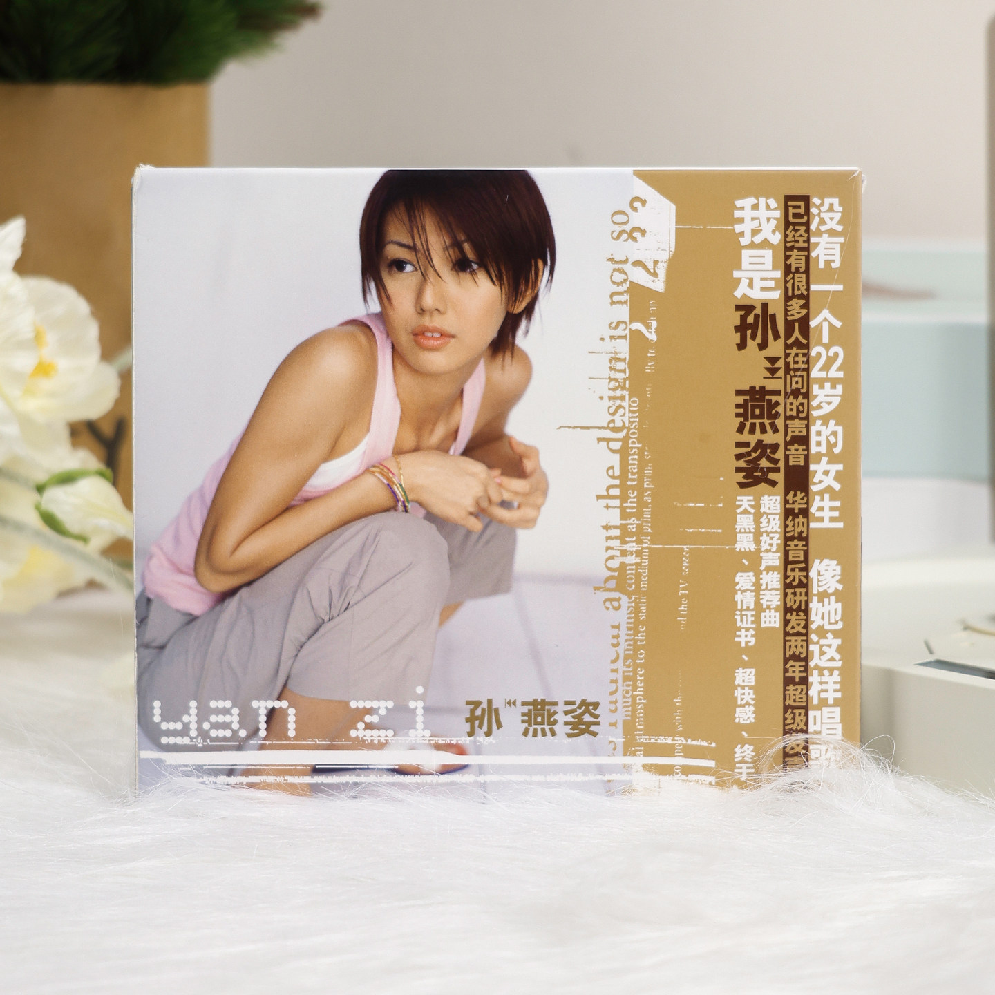 官方正版 孙燕姿Yan zi首张同名专辑 天黑黑 超快感 车载cd碟唱片