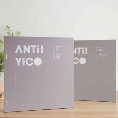 官方正版 曾轶可专辑 ANTI！YICO私奔 黑色的路彩胶2LP唱片限量版