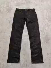 Exclusive In-Stock Items! Undercover07Ss Waxed Zipper Jeans Straight-Leg Trousers