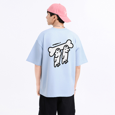280g优质重磅纯棉短袖t恤夏天