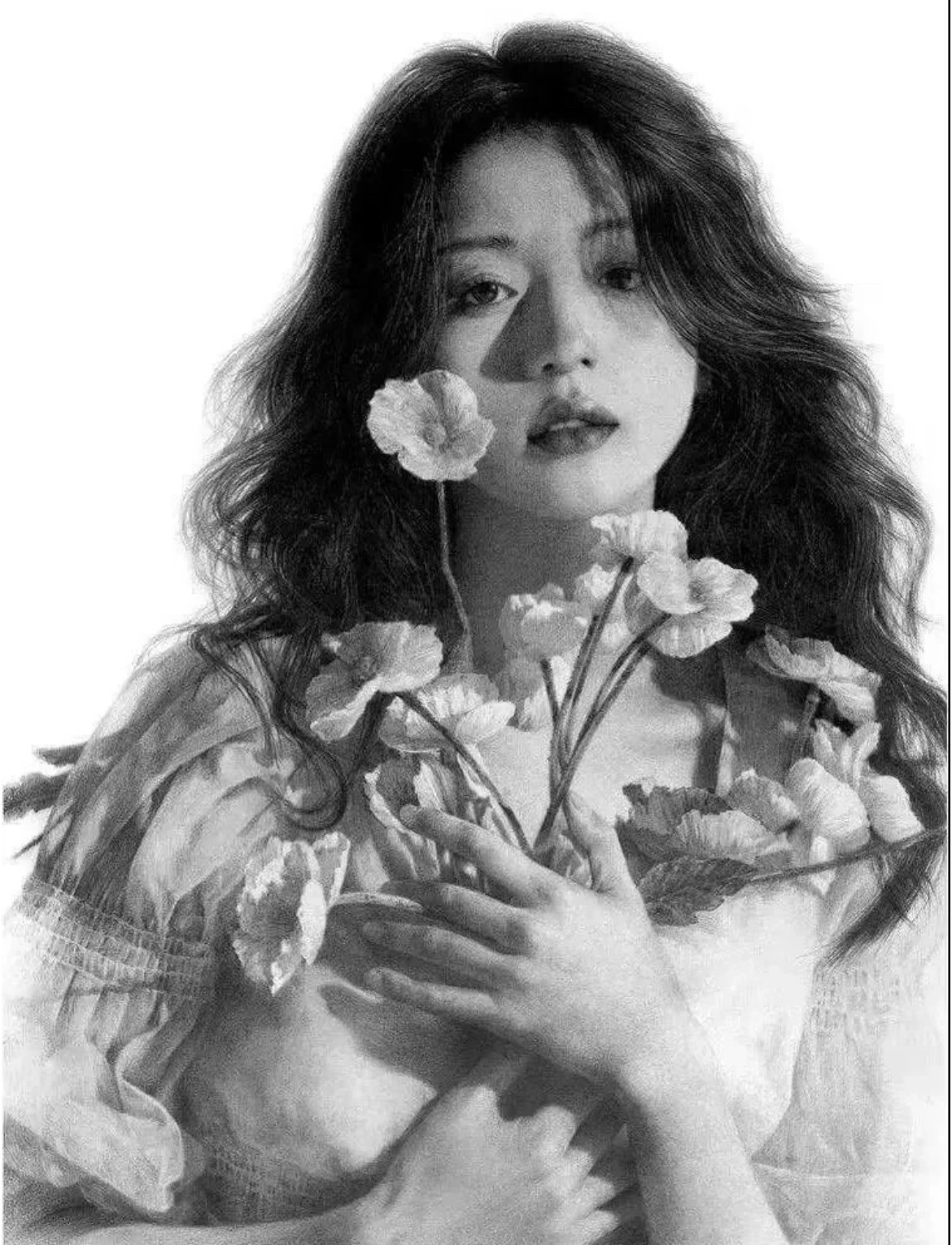 手绘素描代画头像定制人像画油画彩铅画肖像人物画像定制真人照片