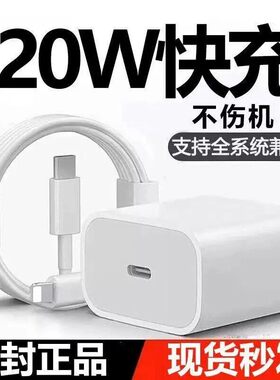 【正品】适用苹果iphone14充电器头17pro数据线15/16/13/12p插头120W专用PD快充typec一套装充电线