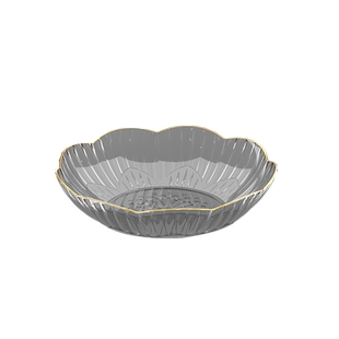 水果盘轻奢喜庆红色果盘乔迁之喜新居零食糖果盘家用新年干果盘