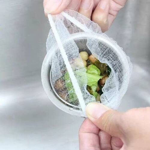 一次性厨房水槽过滤网洗碗洗菜池水池垃圾防堵网加厚下水道地漏网