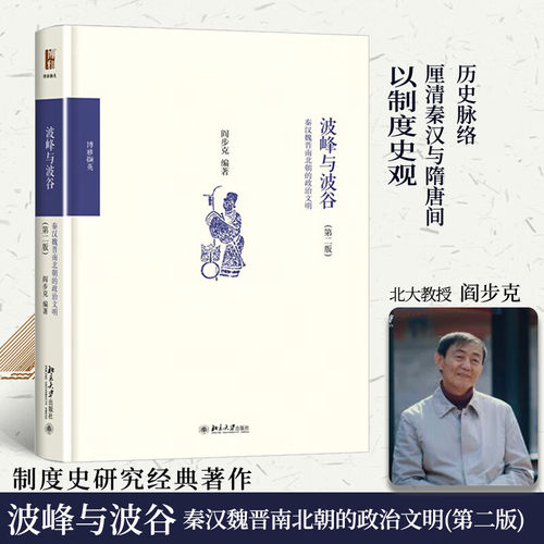 正版波峰与波谷 秦汉魏晋南北朝的政治文明第二版 阎步克 制度史观政治势力 秦汉魏晋南北朝政治历程政治文化影响 北京大学出版社