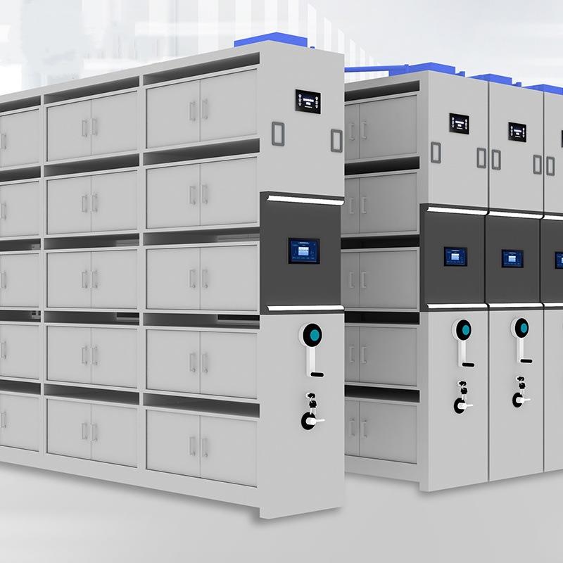 厂家直供密集柜档案室电动智能手摇式移动档案资料架凭证柜病案柜