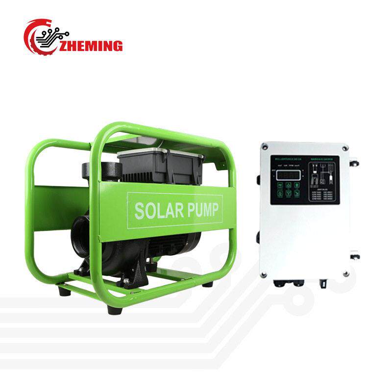 太阳能地面泵2“1100w1.5hp26方15m灌溉地面泵手动开关切换MPPT