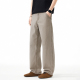 男宽松直筒阔腿休闲裤 复古浅卡其cleanfit牛仔裤 美式 Kuvine春夏季