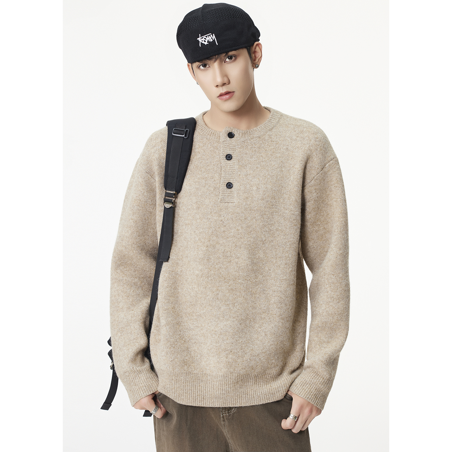 Kuvine针织衫男2025新款