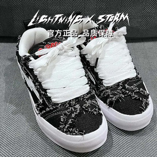 LIGHTNINGXSTORM闪电板鞋复仇风暴2025新款秋冬爆款百搭经典鞋子