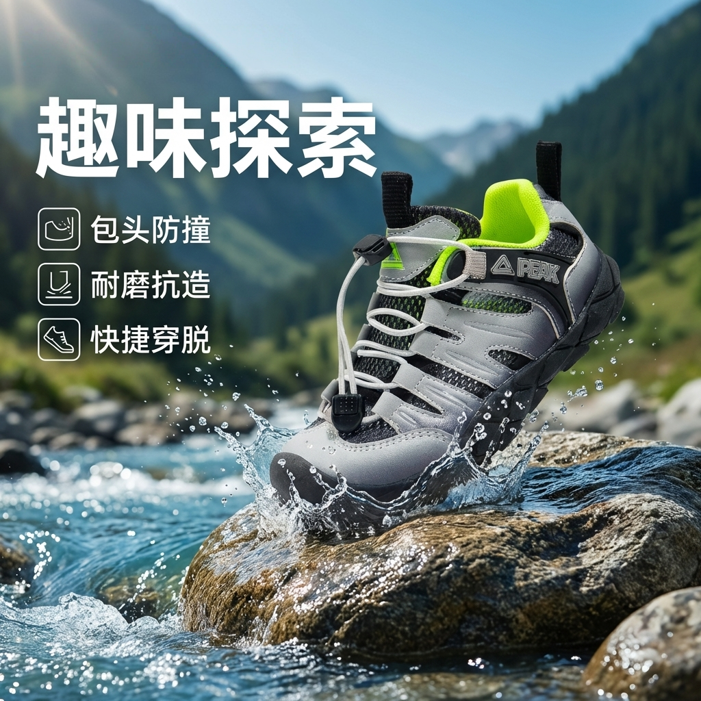 匹克儿童运动鞋2026新款防滑耐磨男女童跑步鞋休闲童鞋跑步鞋